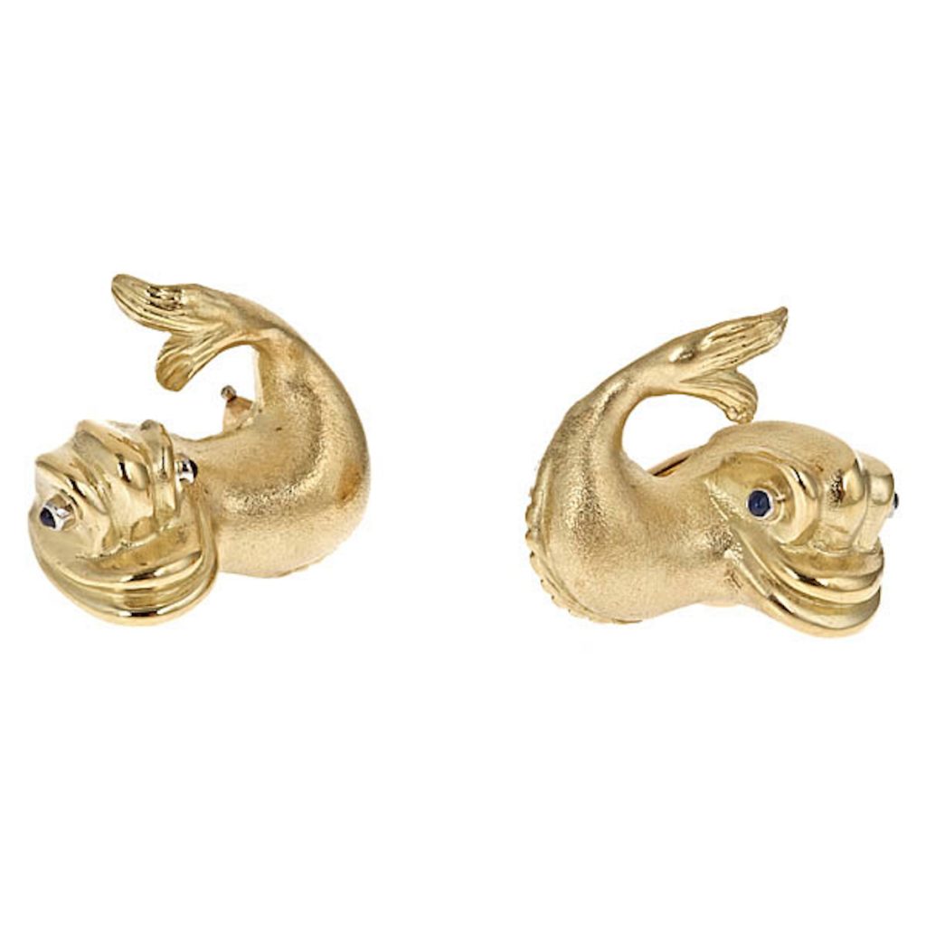 Renaissance Dolphin Earrings