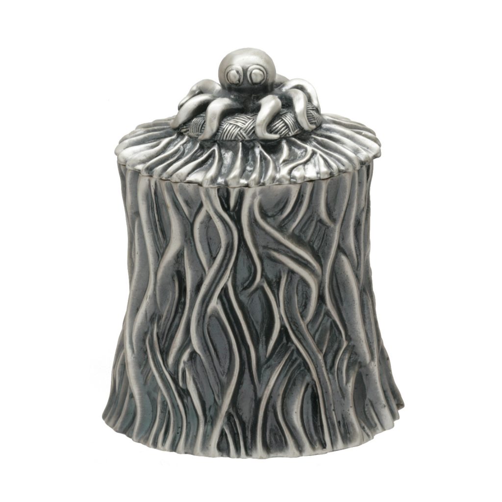 Shore Grass Sugar Bowl Silver