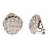Clam Shell Earrings with Diamonds