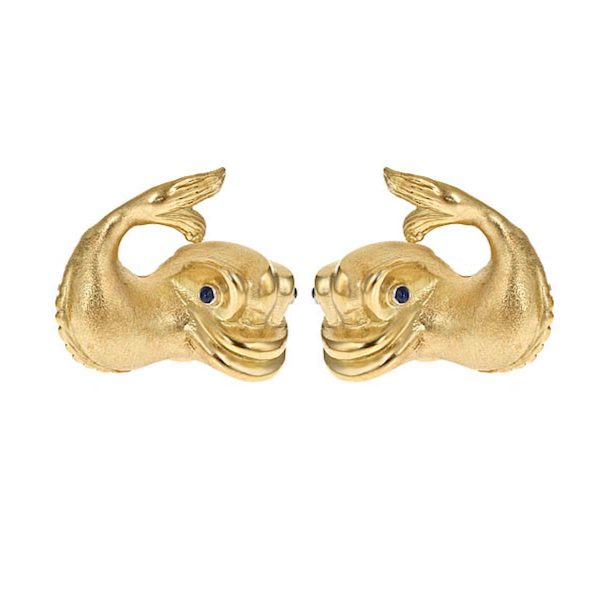 Renaissance Dolphin Earrings