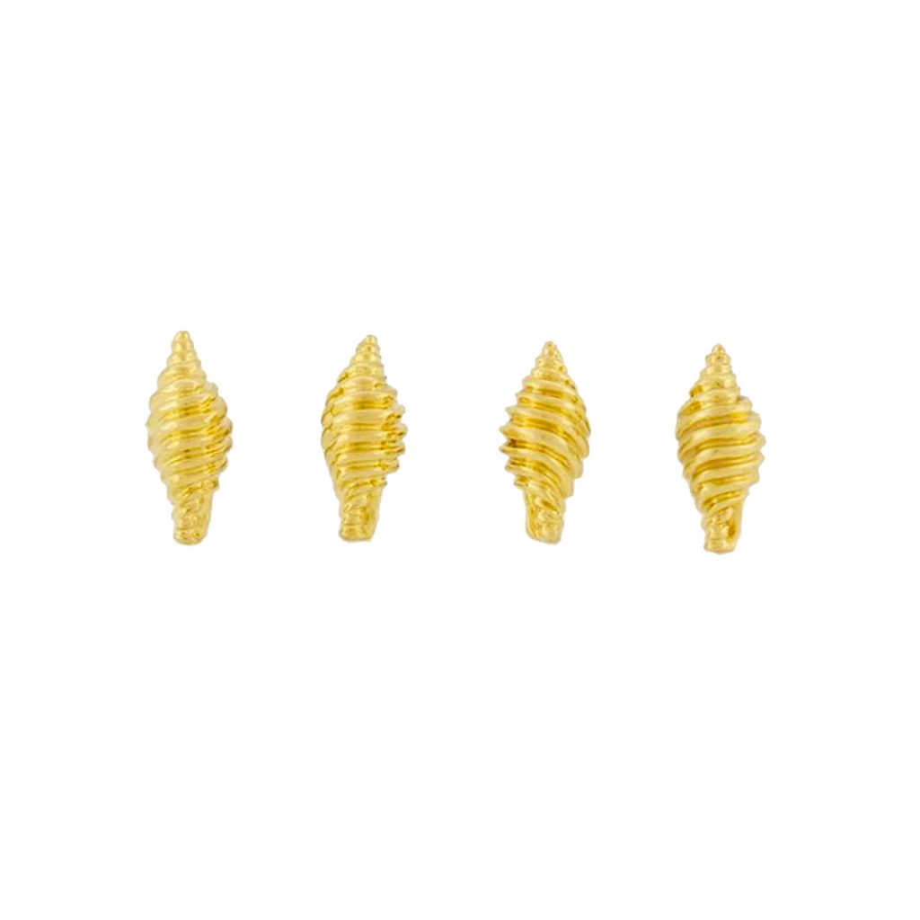 Spiral Shell Shirt Studs