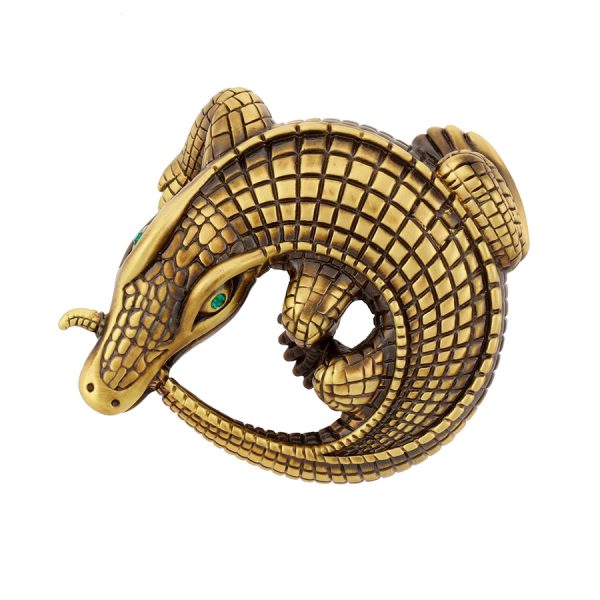 Curled Alligators Bronze