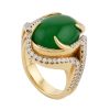 Gem Green Jade Ring 2