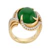 Gem Green Jade Ring 1